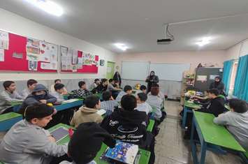 برگزاری کلاس آموزشی فرزند پروری در مرکز خدمات جامع سلامت شهری فرمانفرماییان